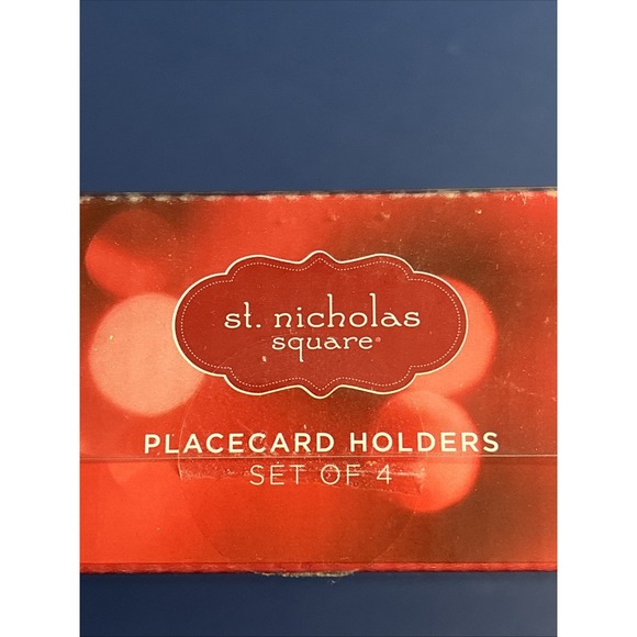 St. Nicholas Square Placecard Holders - Picture 3 of 5
